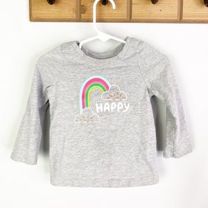 Cat & Jack Happy Long Sleeve T-shirt